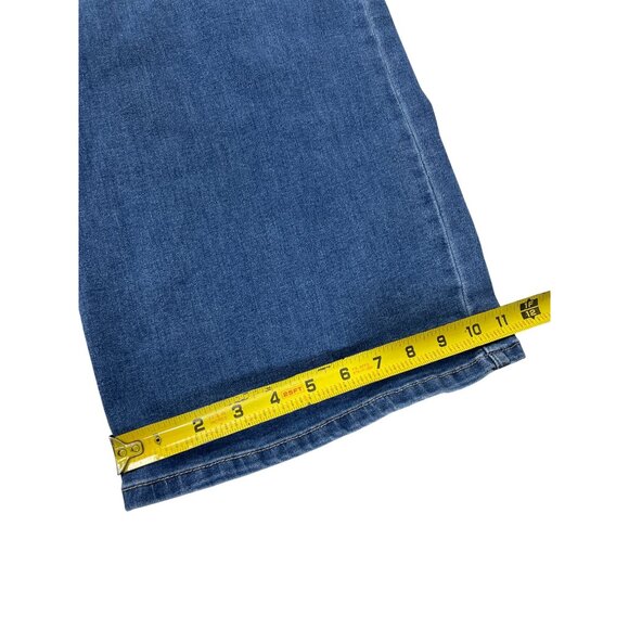 YMI High-Rise Skater Wide-Leg womans blue denim Jeans Size 3/26 SKU 9455 - Picture 9 of 13